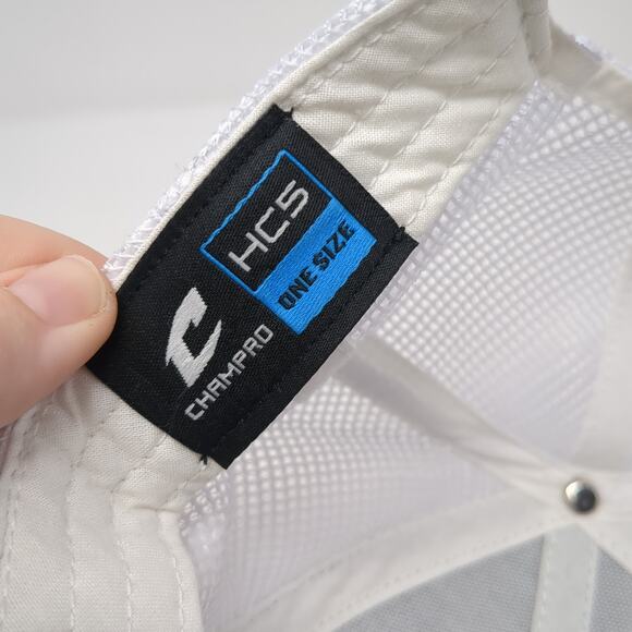 Gonneville Snapback Mesh Back Trucker Hat Green One Size Champro - Picture 9 of 9